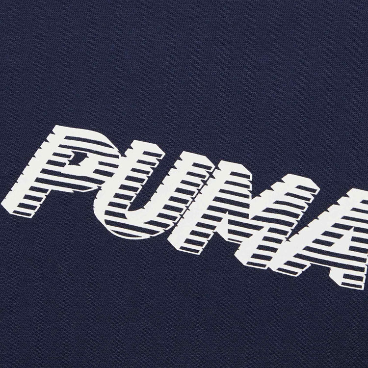 Мужская футболка PUMA Modern Sports (синяя) — фото 3