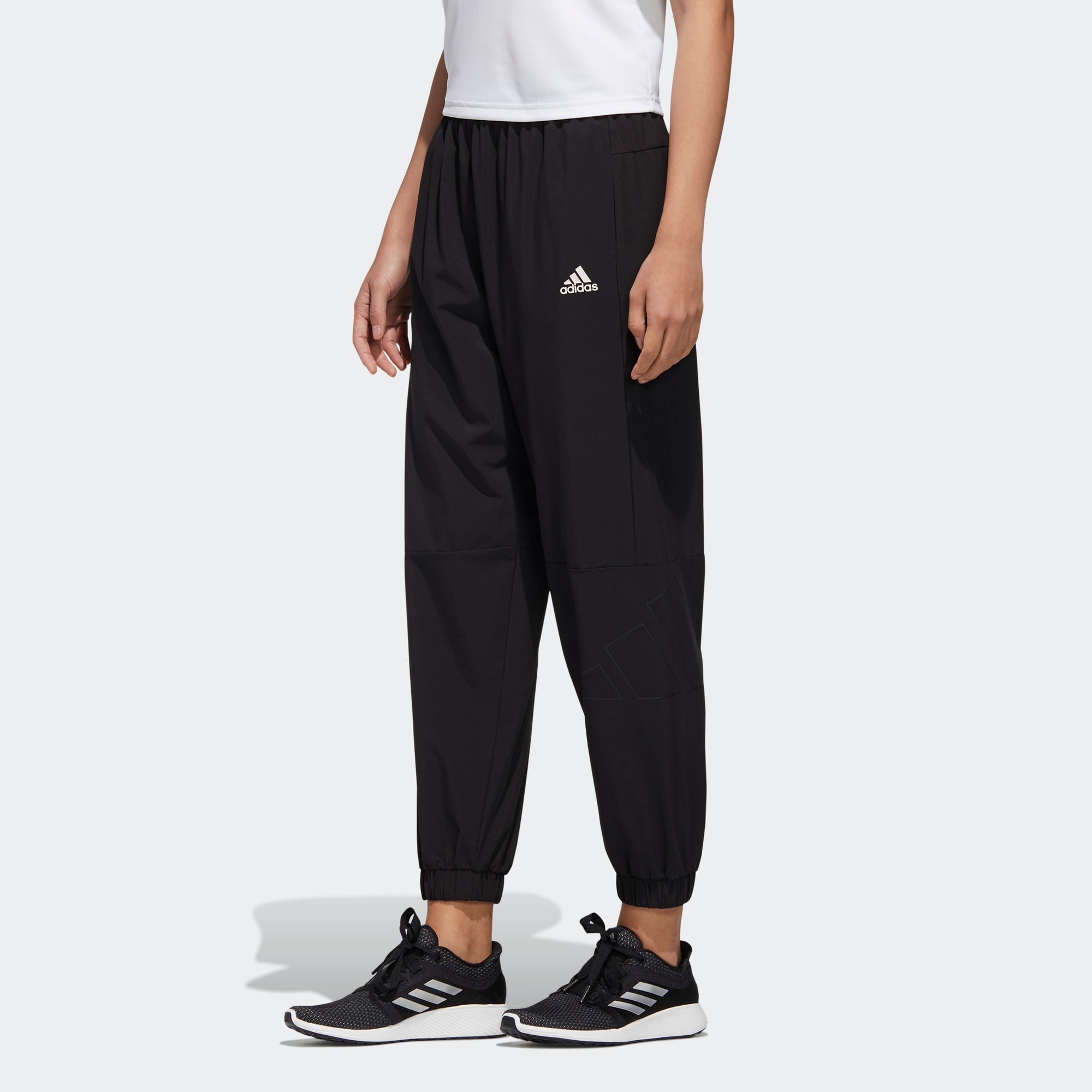 Женские штаны adidas Woven Pants (черные) — фото 5