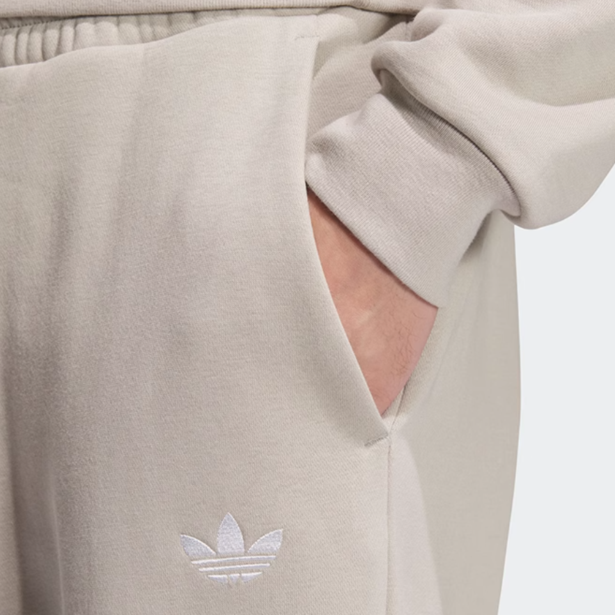 Adidas Originals Sports Pants Unisex Preppy Silver Gray