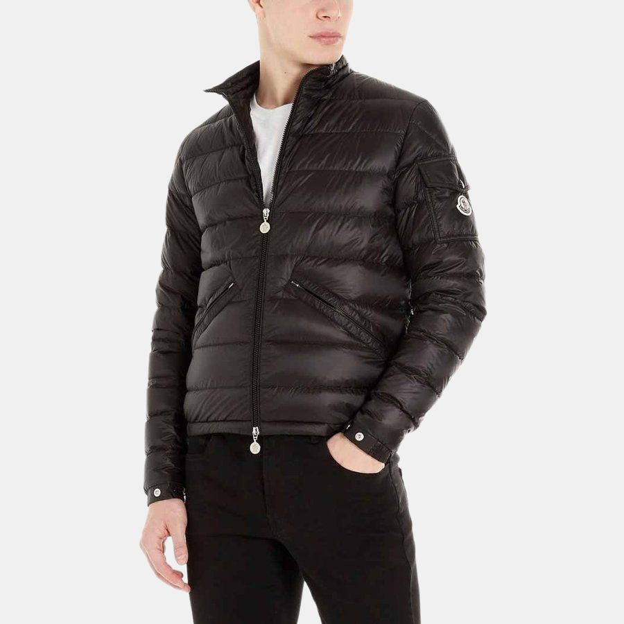 Пуховик Moncler Agay (черный) — фото 4