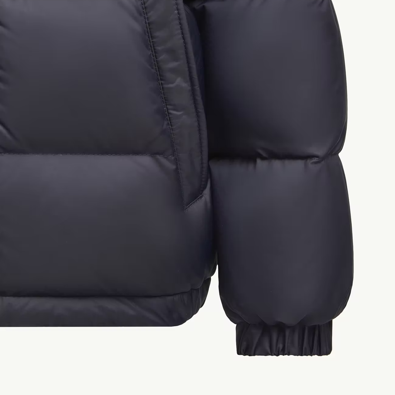 Детский пуховик Moncler Eranu Hooded Down Jacket (синий) — фото 4