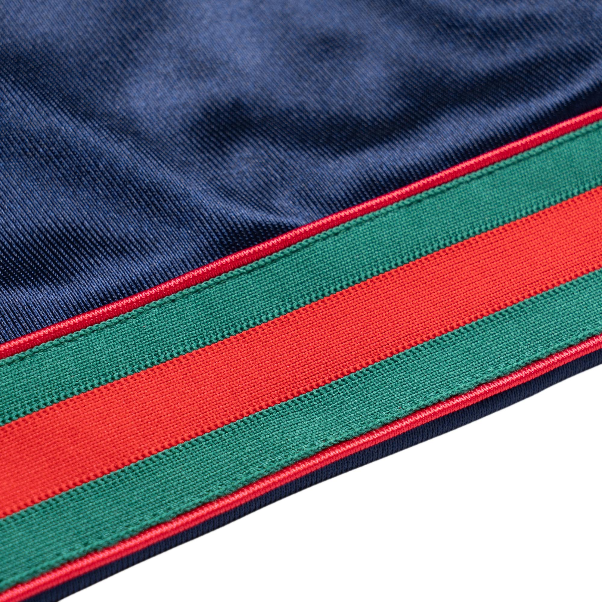 Мужские штаны Gucci SS21 (синие) — фото 3