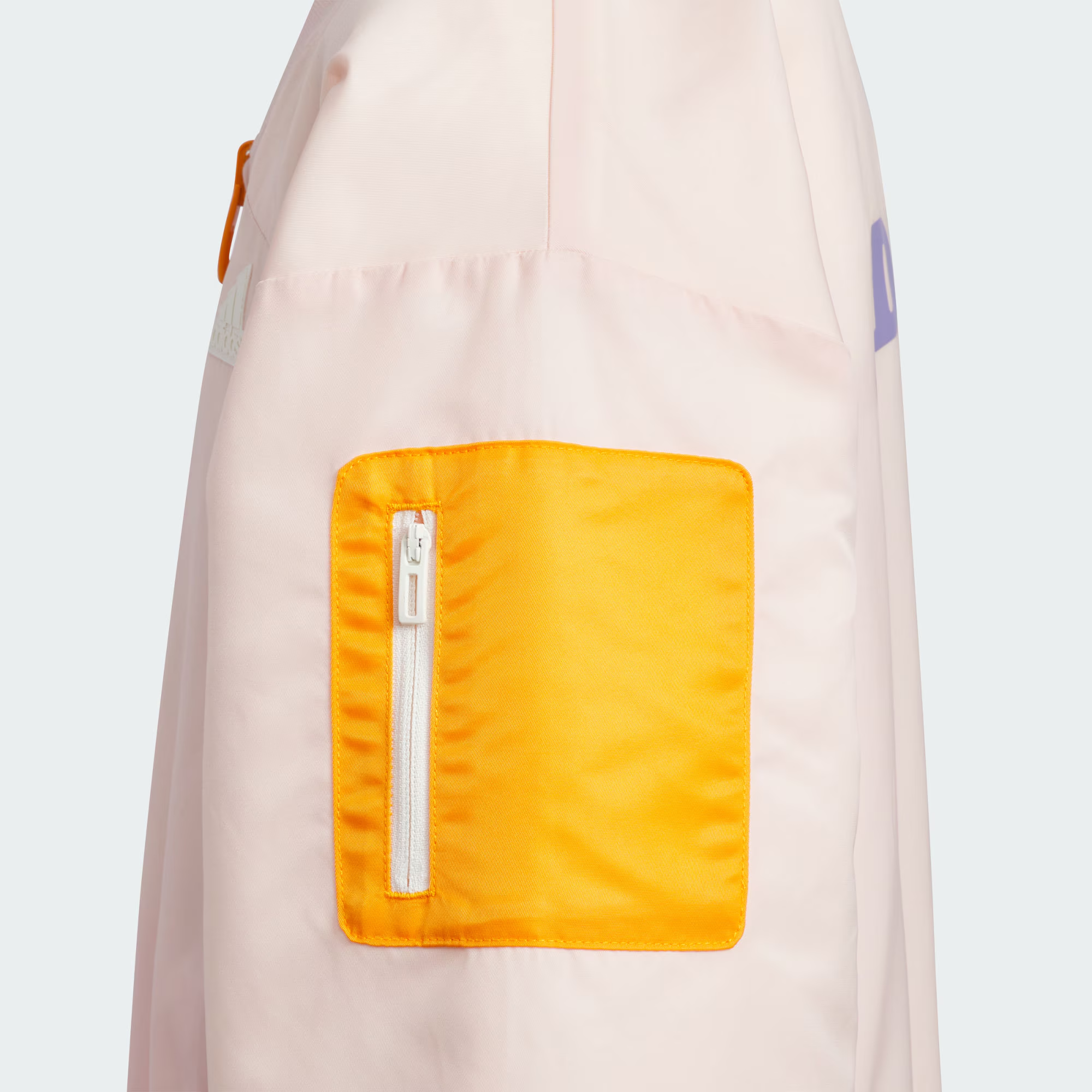Женские куртка adidas Sportswear REVERSIBLE (розово-белый) — фото 4