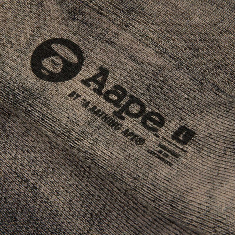 Aape Crew Socks Men’s 1 Pack Black