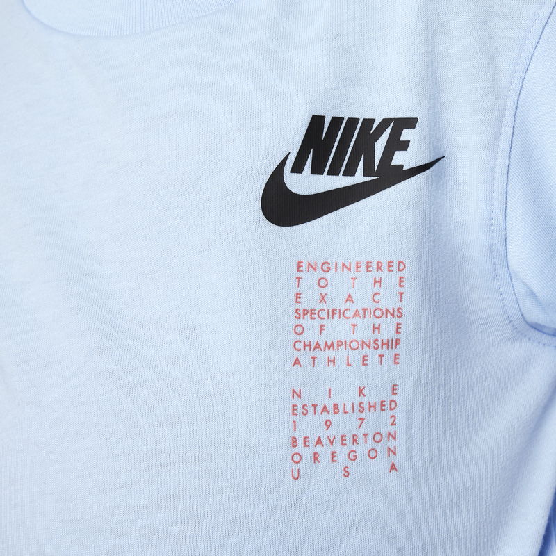 Детские костюм Nike NSW ON THE MOVE T (черный) — фото 4