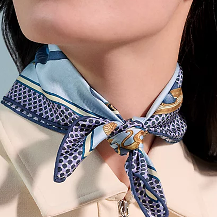 Сумка Hermes Carrick a Pompe (синяя) — фото 2