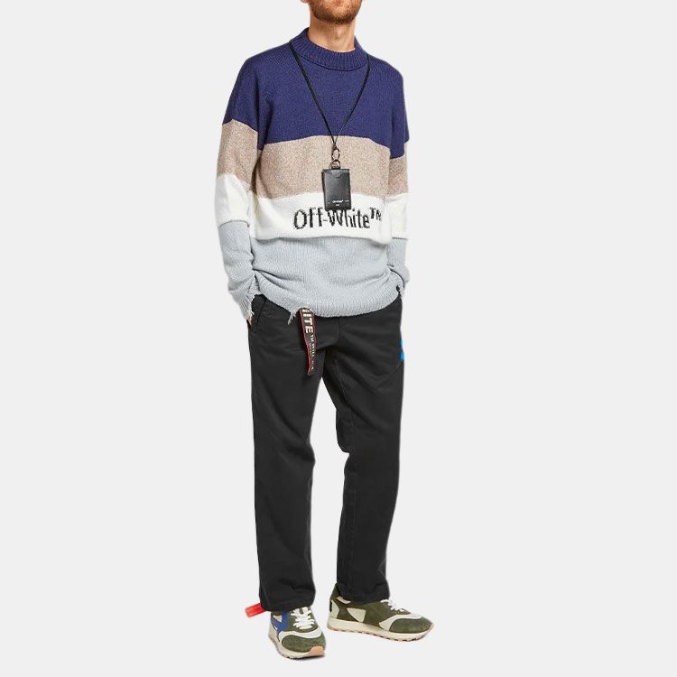 Мужской свитер OFF-WHITE (разноцветный) — фото 3