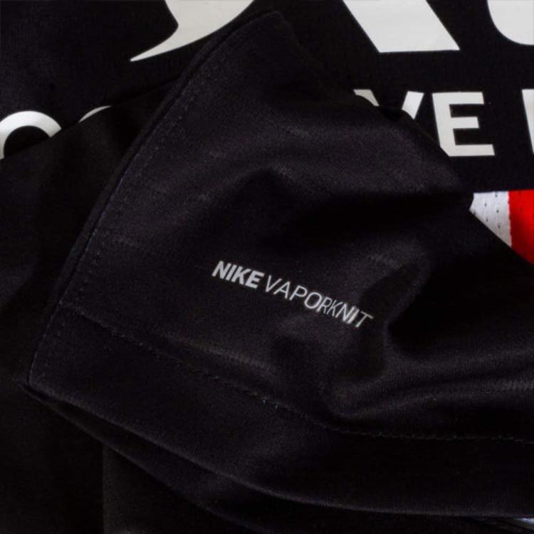 Jordan Paris Saint Germain Soccer Jerseys Men’s Black Moderate Straight Fit