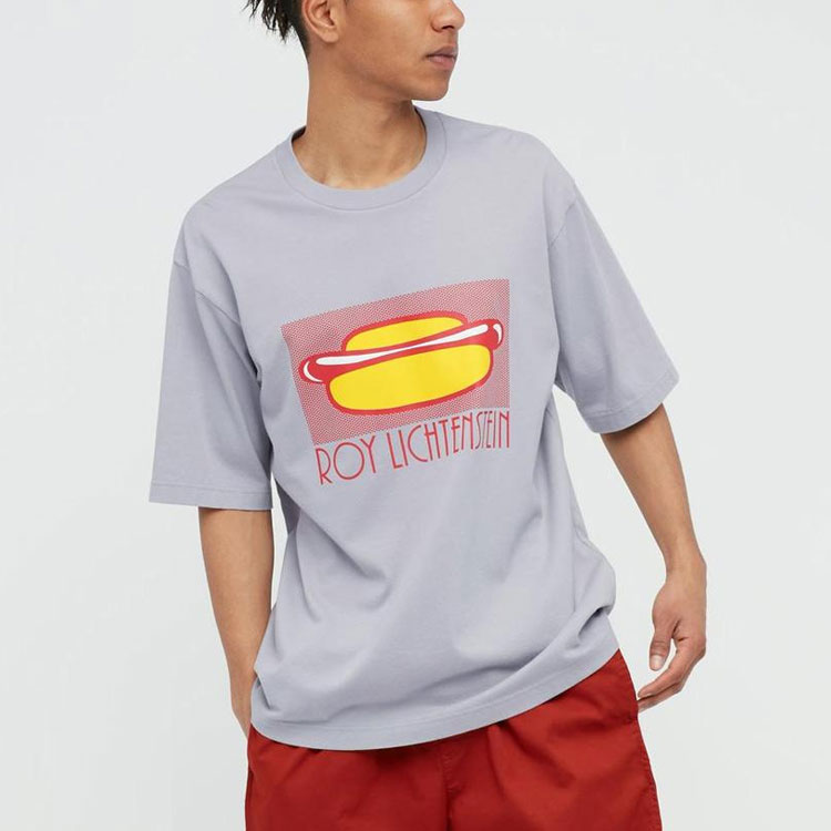 Футболка UNIQLO (серая) — фото 6