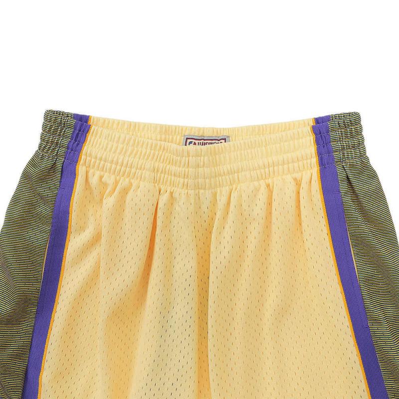 Mitchell Ness x NBA Los Angeles Lakers Basketball Shorts Unisex Yellow