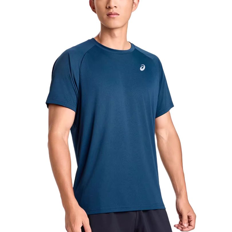 ASICS Running T Shirt Men’s Dark Blue