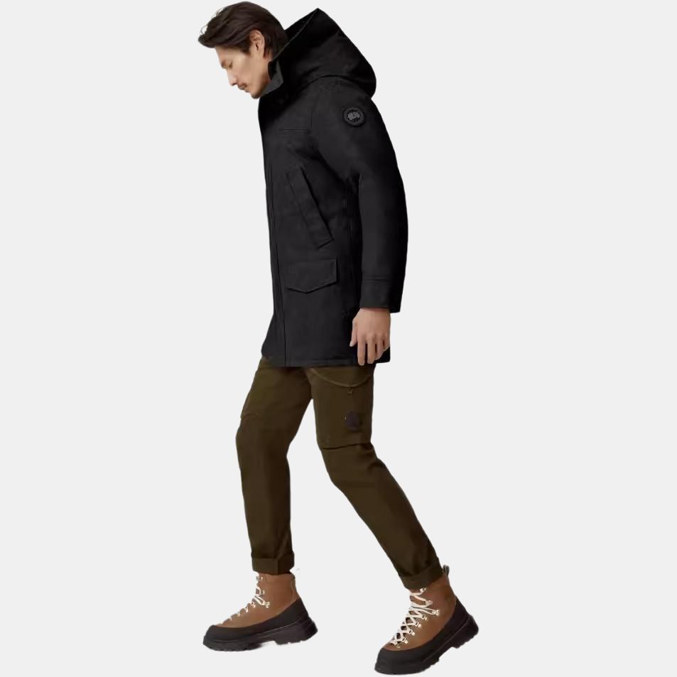 Пуховик Canada Goose Langford FW22 (синий) — фото 5