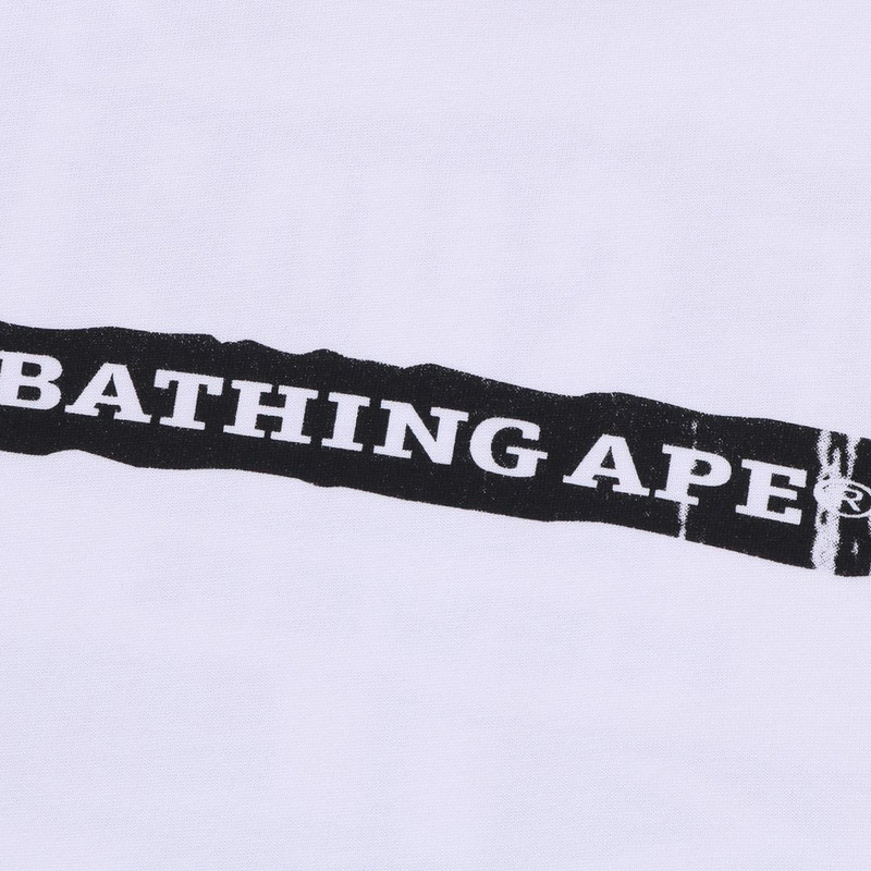 Мужская футболка A BATHING APE A BATHING APE FW24 T (белая) — фото 7