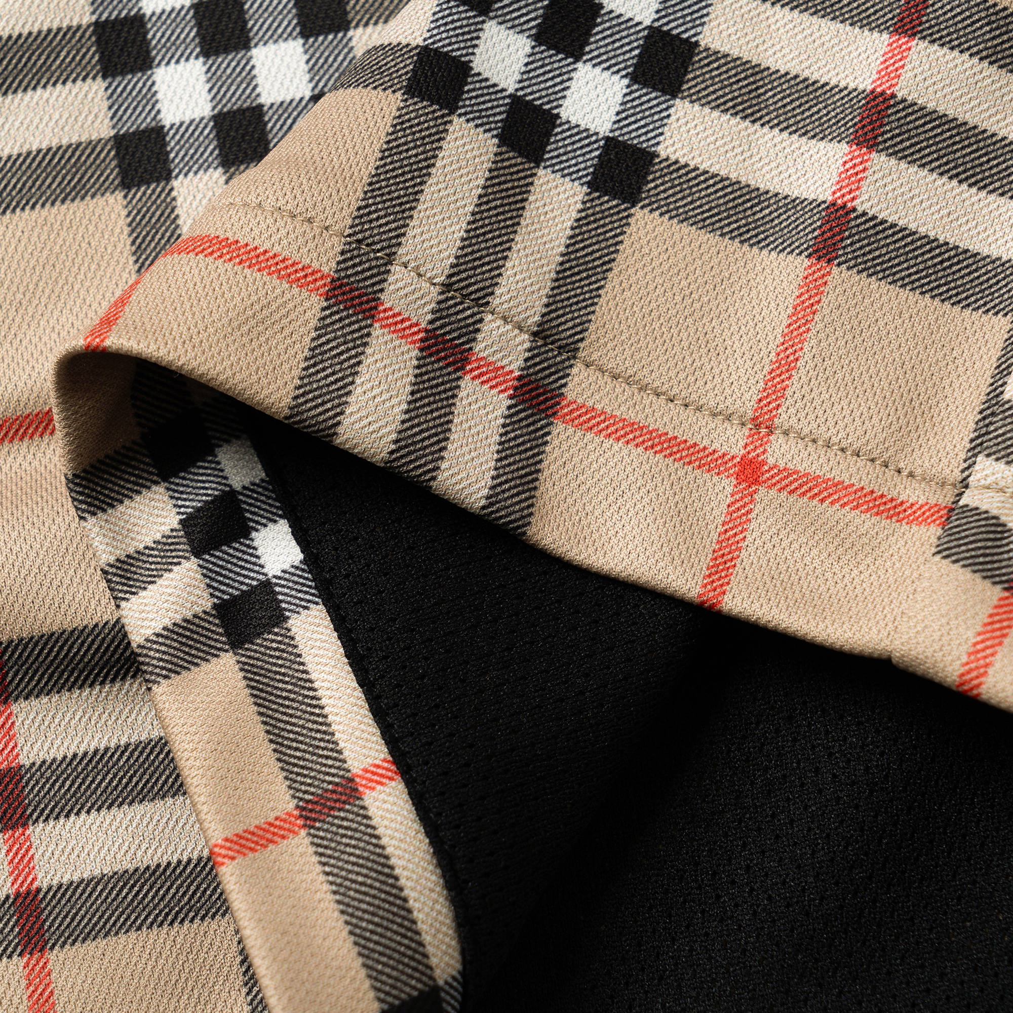 Мужские штаны Burberry (бежевые) — фото 12
