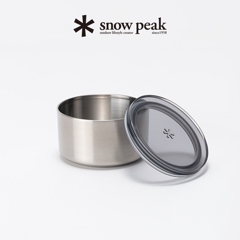 Snow Peak Tableware Can 1 2 Persons Stainless Steel