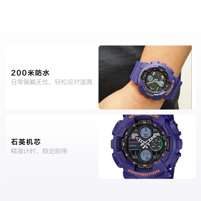 Часы G-SHOCK (черные) — фото 2