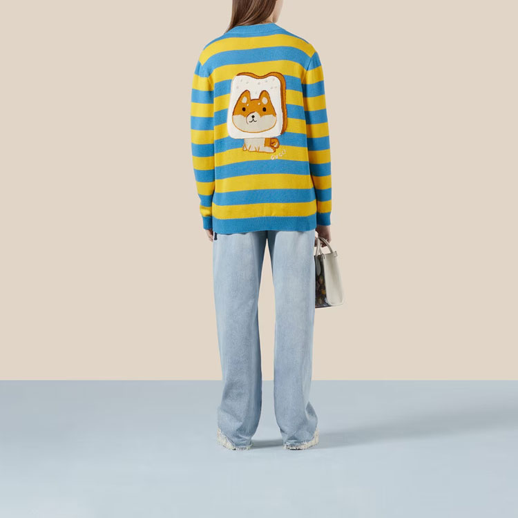 Женская кофта Gucci SS23 (разноцветная) — фото 4