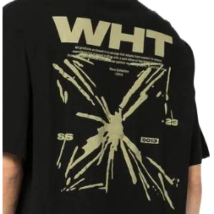 Мужская футболка OFF-WHITE (черная) — фото 5