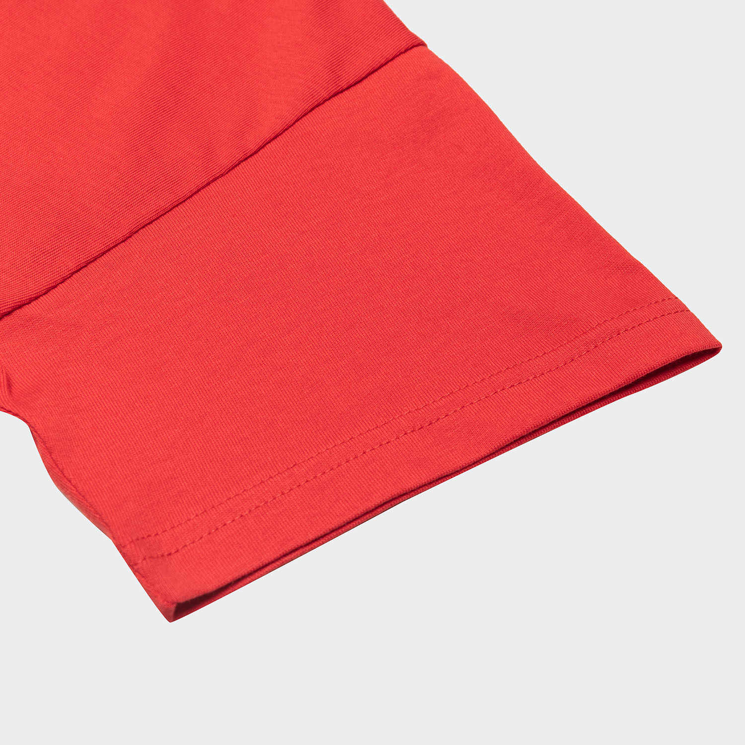 Женская футболка adidas originals LRG Logo T (красные) — фото 3