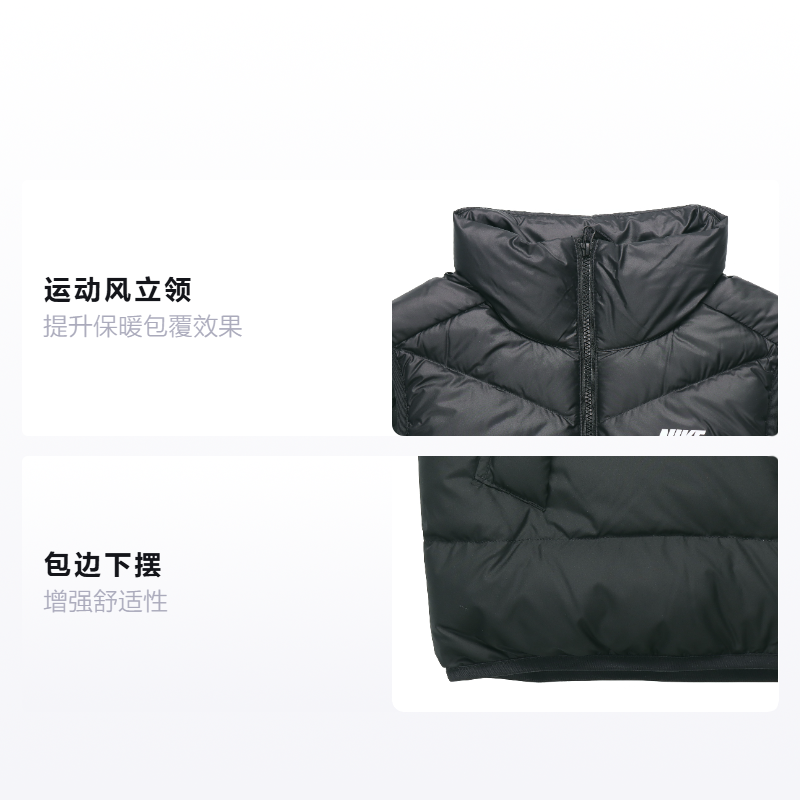 Мужские маятник Nike Sportswear NSW Down Fill (черный) — фото 2