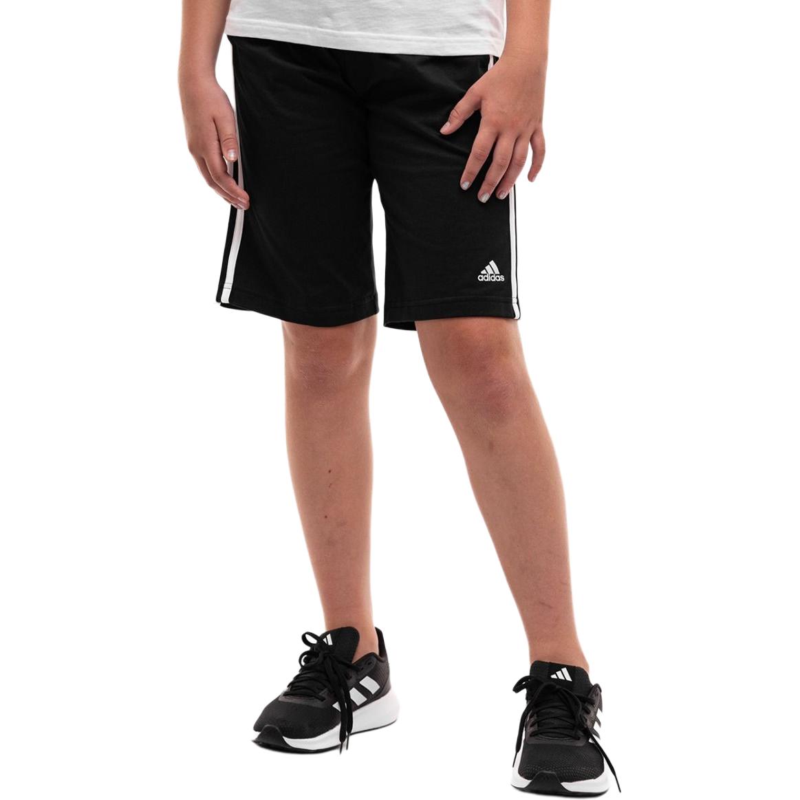 Детские шорты adidas Essentials (черно-белые) — фото 5
