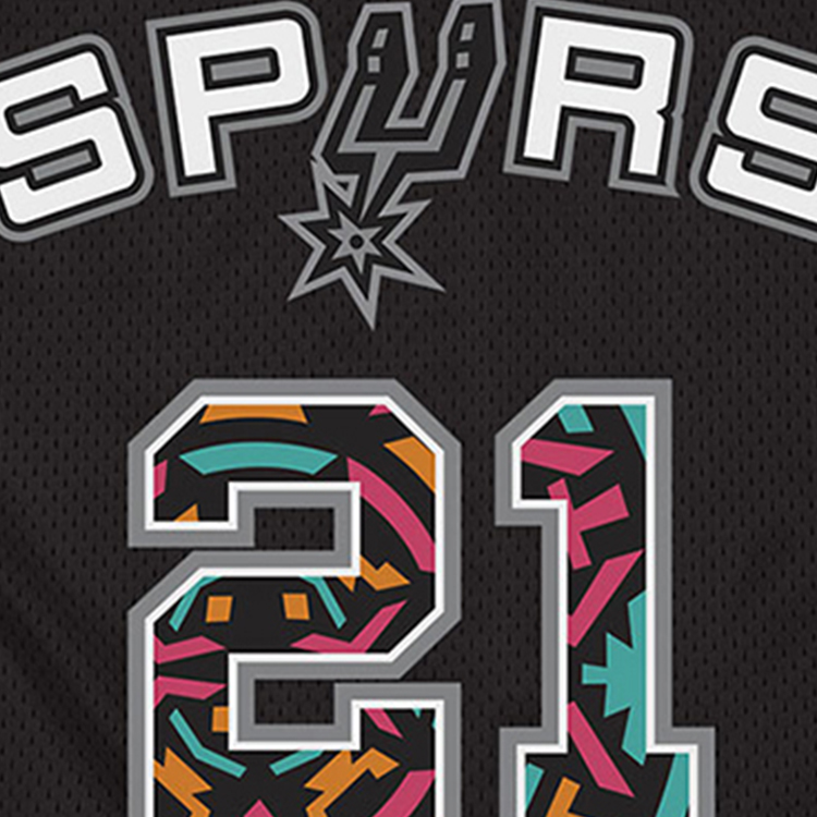 Mitchell Ness Basketball Jersey Unisex Black
