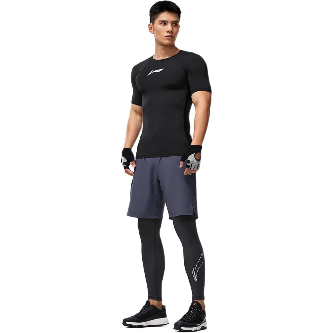 Li Ning Fitness Series T Shirt Men’s Black