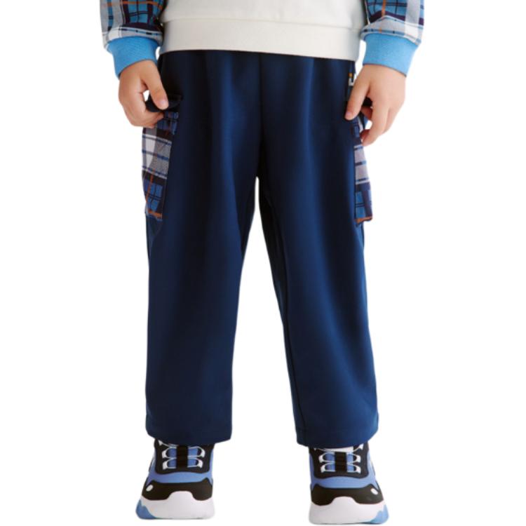 Детские штаны Fila KIDS ORIGINALE (синий) — фото 3