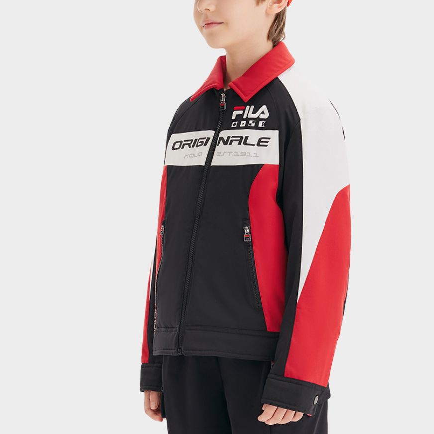 Мужские куртка Fila ORIGINALE (синяя) — фото 4