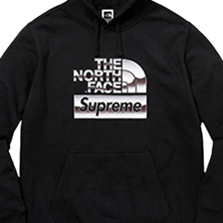 Худи Supreme SS18TNF (красно-черное) — фото 8
