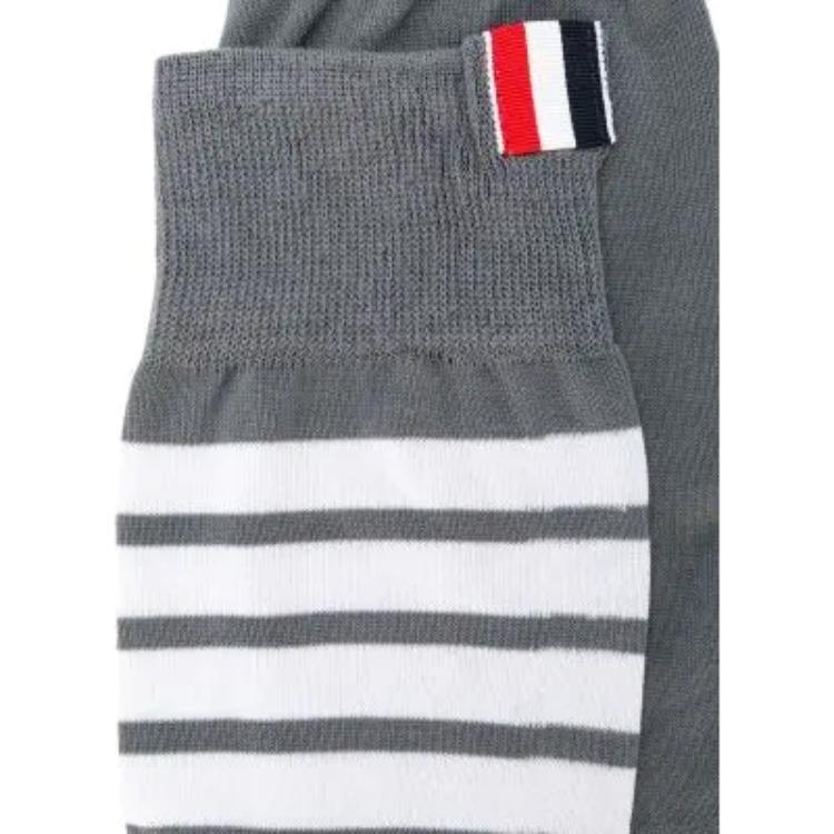 THOM BROWNE· Crew Socks Women’s 1 Pack Medium Gray