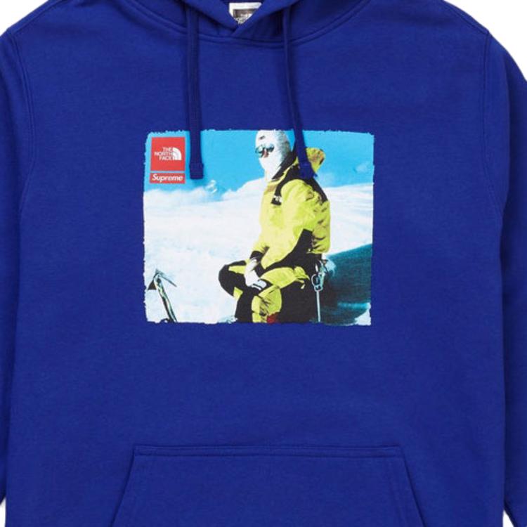 Худи Supreme FW18TNF (синяя) — фото 2