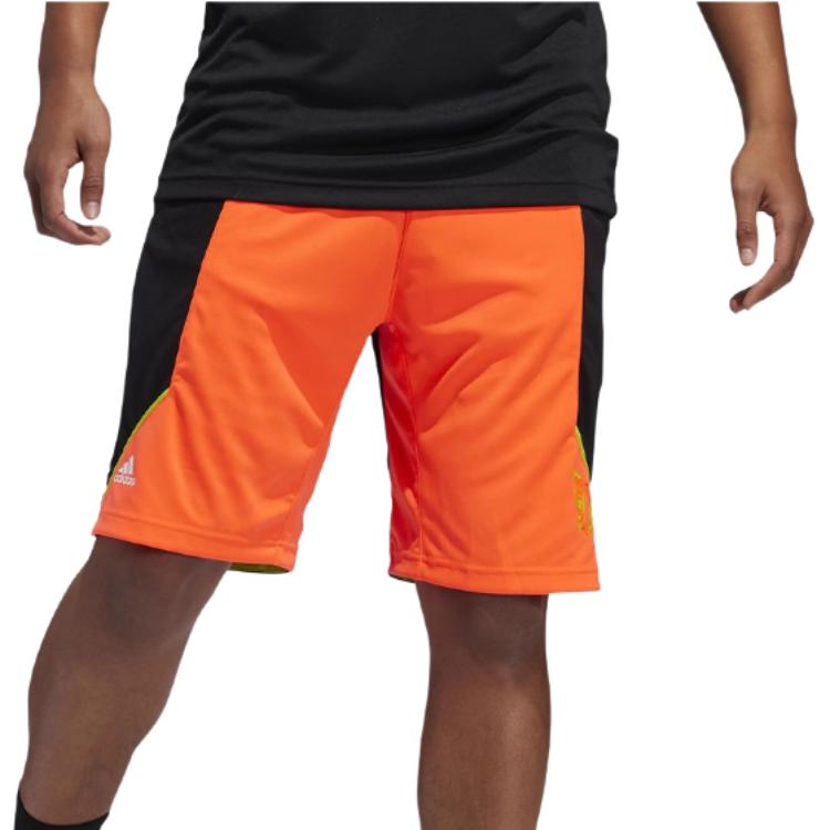 Adidas AEROREADY Sports Shorts Men’s Orange/Black