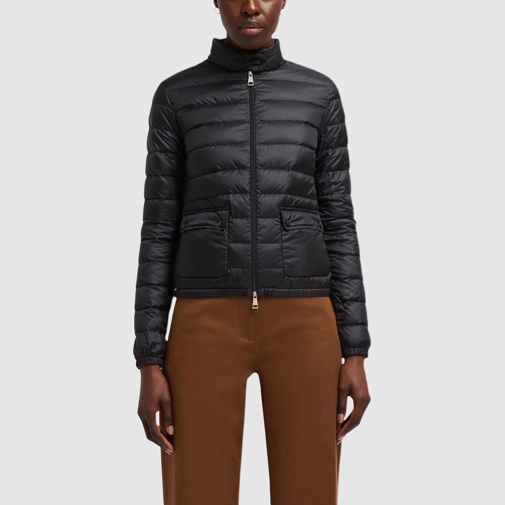 Женская куртка Moncler Lans (черный) — фото 4