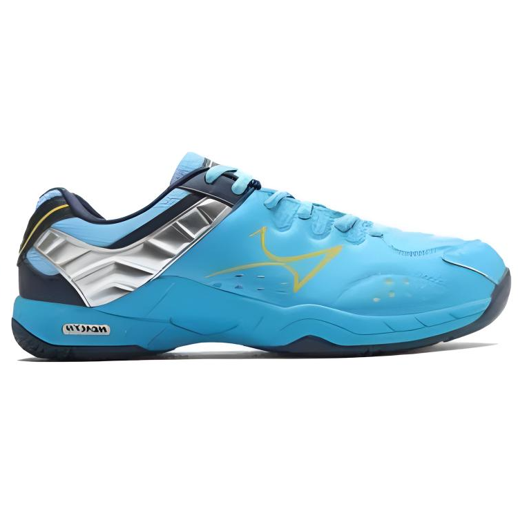 HEALTH Cushioning Abrasion Resistant Cushioning, Wear Resistant Low top Badminton Shoes Unisex Blue Black