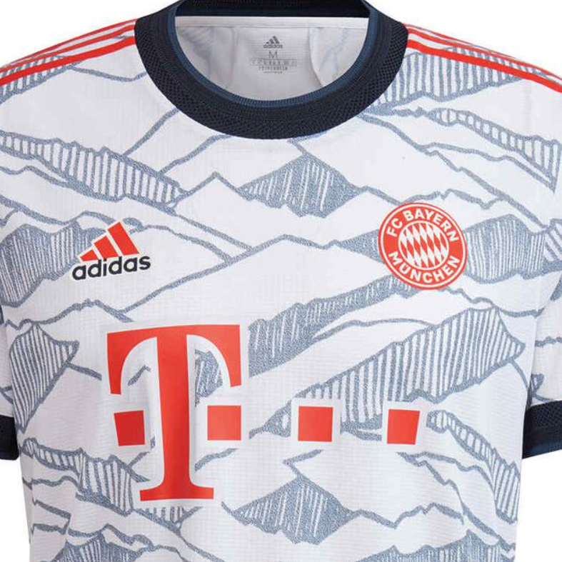 Adidas Bayern Munich Black Soccer Jersey Men’s White