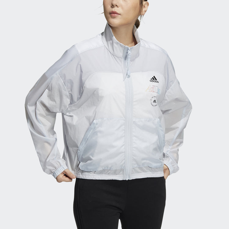 Женская куртка adidas (серая) — фото 3