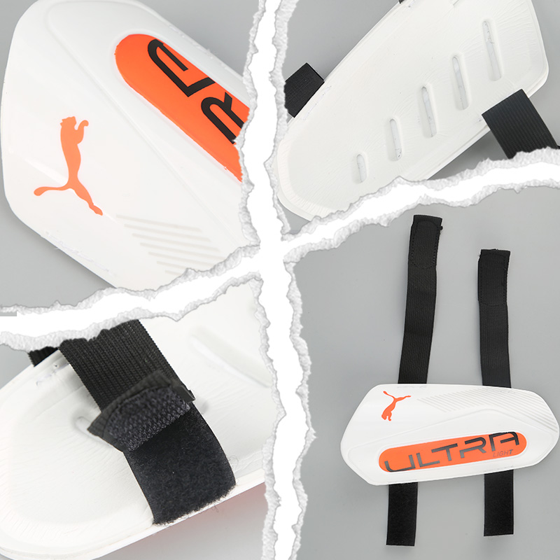 PUMA Soccer Shin Guards Polyurethane Rubber Sports Kids