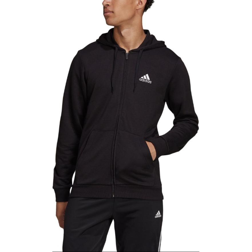 Мужское худи adidas Logo (черное) — фото 3