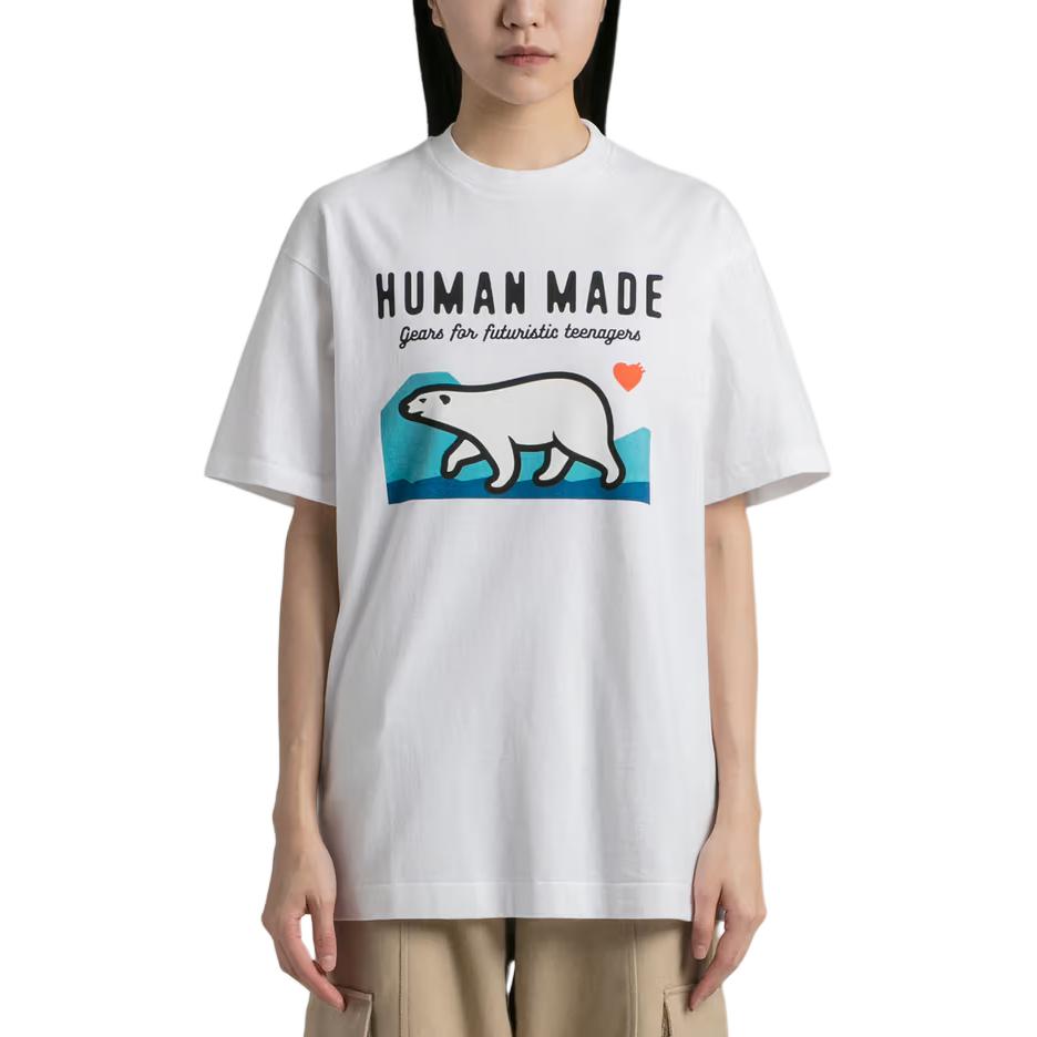 футболка Human Made HUMAN MADE SS22 (белая) — фото 3