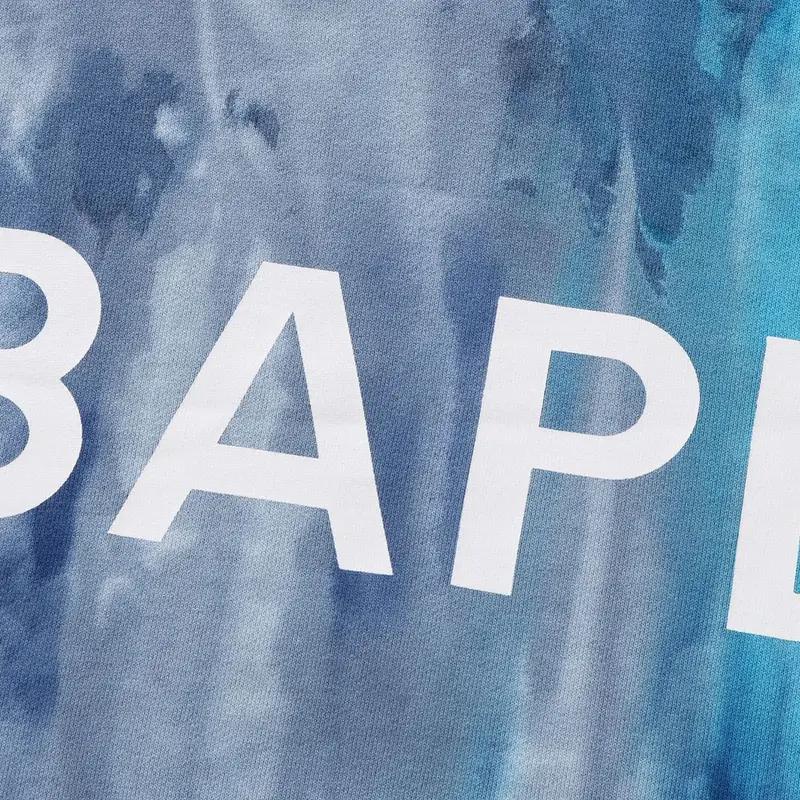 Мужское худи A BATHING APE Tie-Dye Print (разноцветное) — фото 4