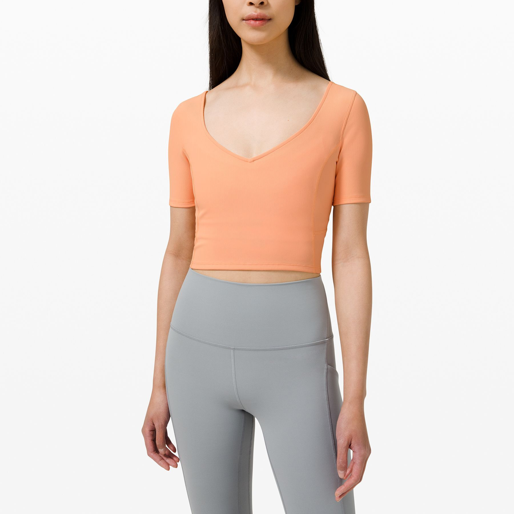 Lululemon Ribbed Contoured T-Shirt Women’s