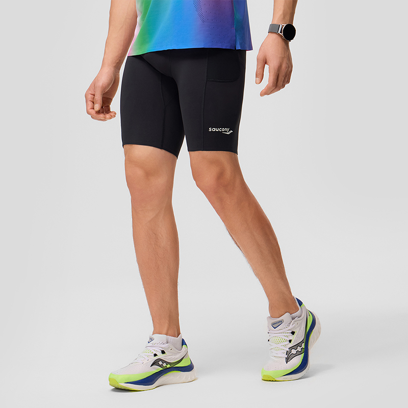 Saucony Running Shorts Men’s Black