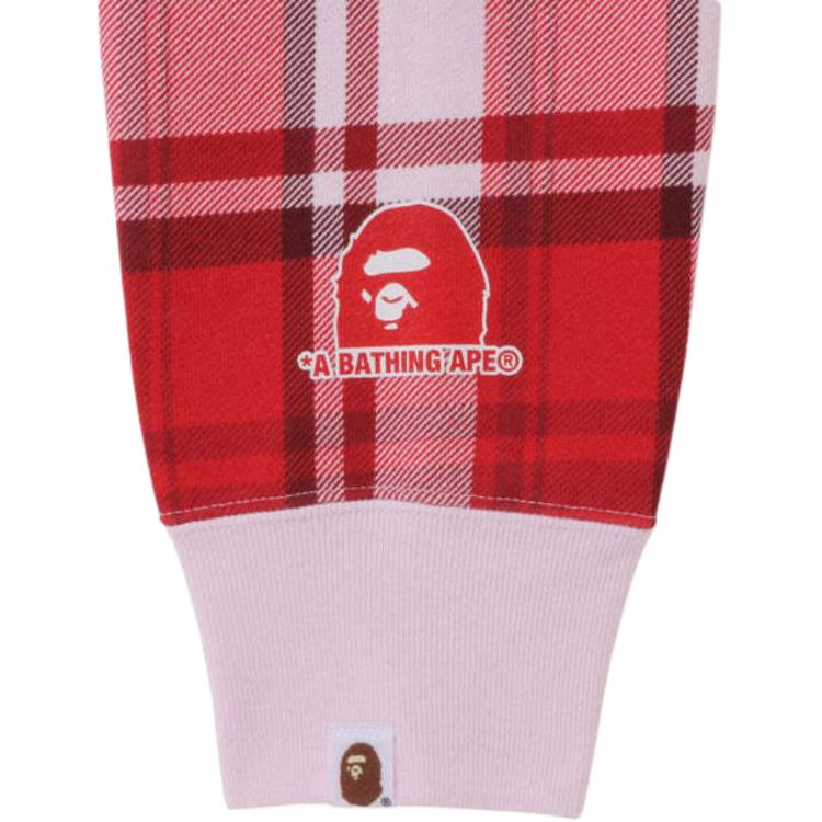 Мужское худи A BATHING APE A BATHING APE (розовая) — фото 2