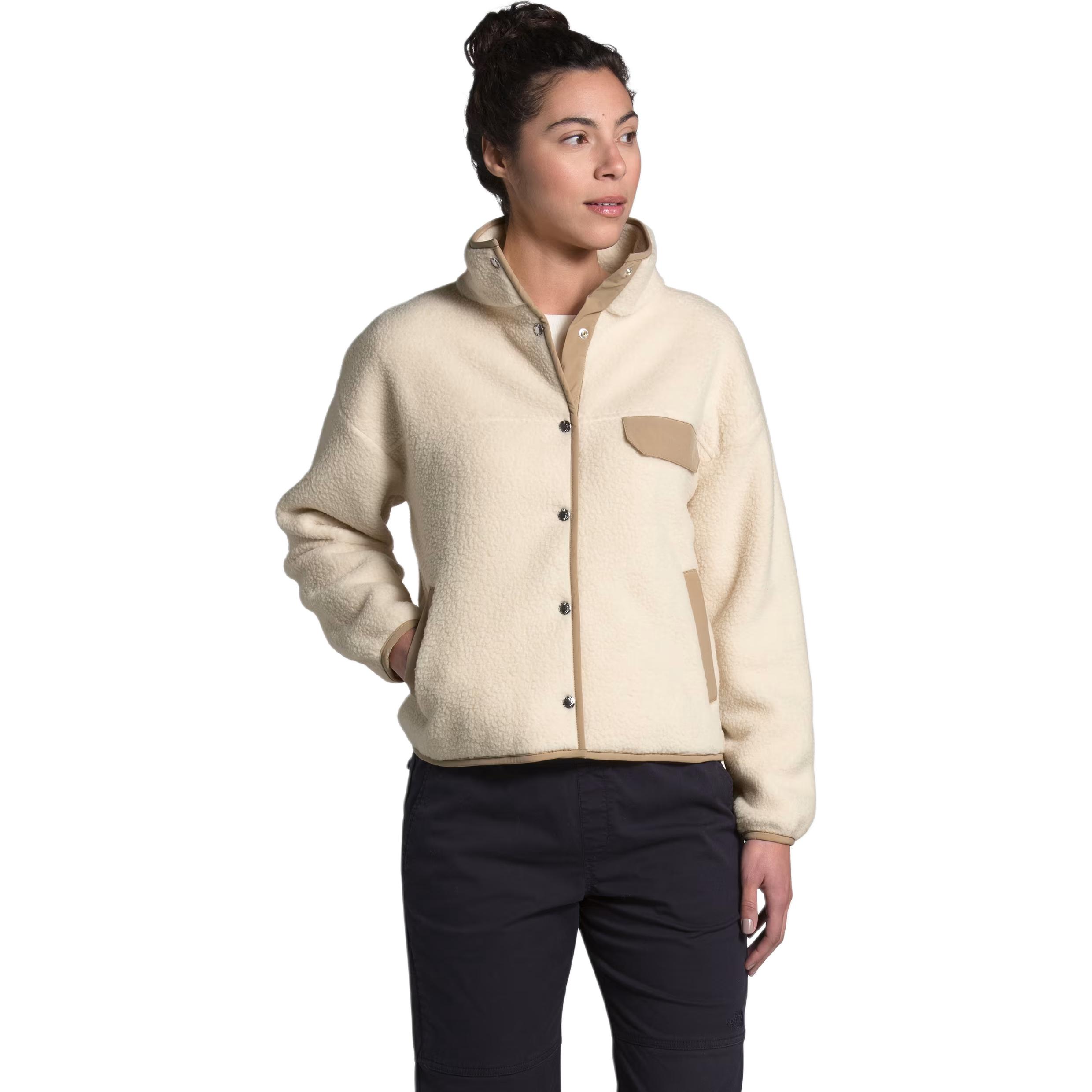 THE NORTH FACE Cragmont Snap Button Up Jacket Tnf Black
