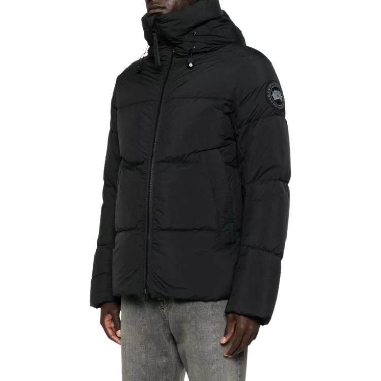 Куртка Canada Goose Crofton (черная) — Черный — фото 2