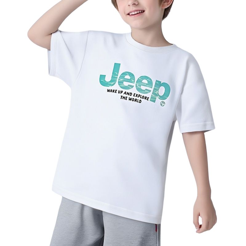 Футболка Jeep (белая) — фото 7