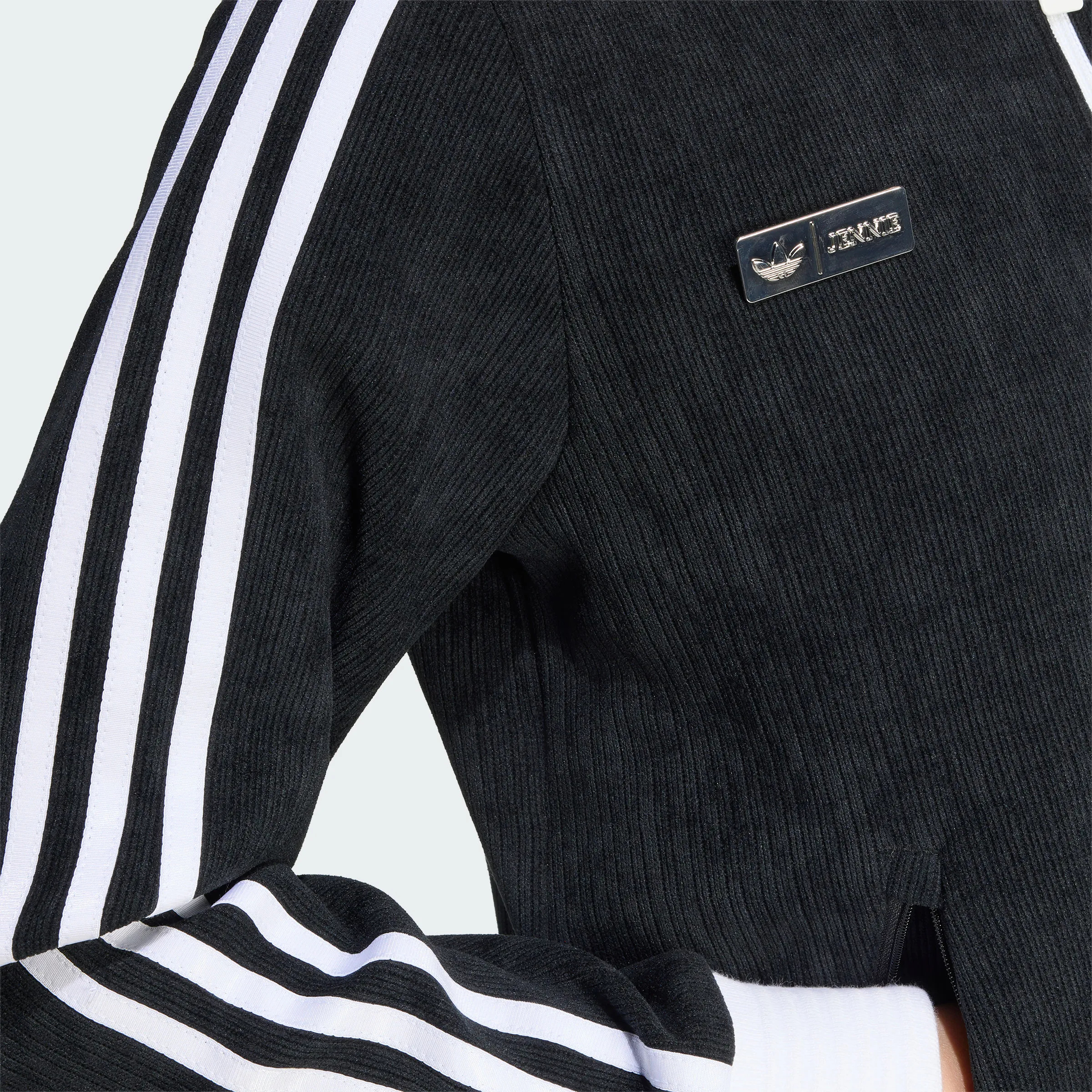 Женская олимпийка adidas originals × Jennie FAN OG TRACK TOP (белый) — фото 6