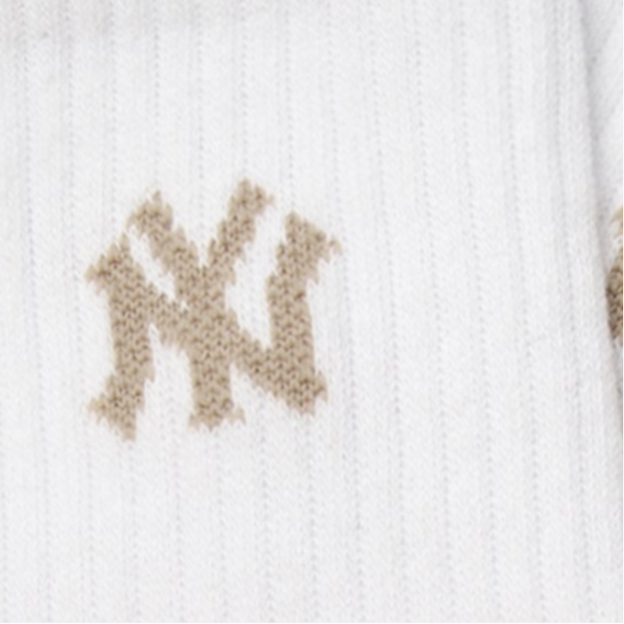 MLB Crew Socks Unisex 1 Pack White