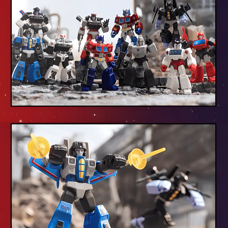 52TOYS Трансформеры Небесные Звезды First EDITION Слепые коробки Один Blind Коробка Целая коробка 9 шт